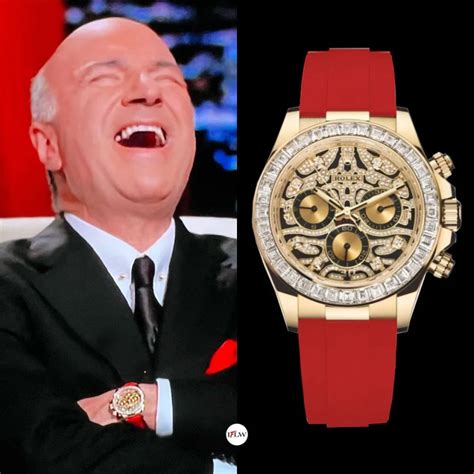 kevin o leary rolex gold watch with world dial|kevin o'leary dials.